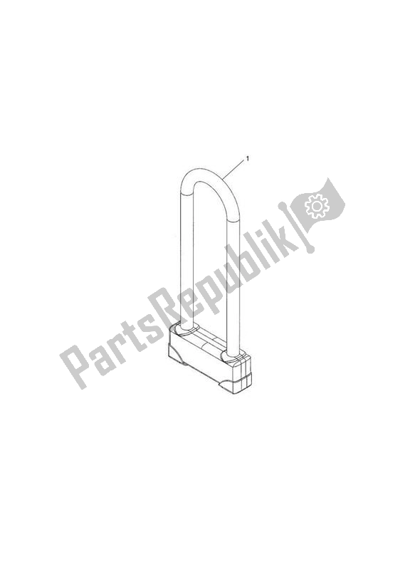 All parts for the U-lock 270 of the Triumph America Carburettor 790 2002 - 2007